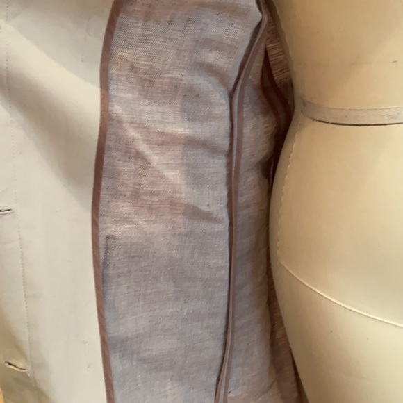 NWT Armani Exchange Linen Two-tone Jacket - Picture 4 of 5